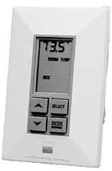 MN-SDK,豪华型温控面板,四按键,数字液晶显示,IA专用